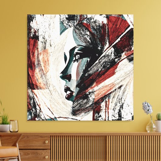 Quadro decorativo abstrato material Canvas (Insitu (Woonkamer))