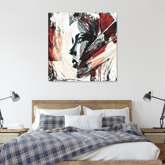 Quadro decorativo abstrato material Canvas (Insitu (Slaapkamer))