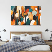Quadro decorativo abstrato material Canvas Afdruk (Insitu (Slaapkamer))