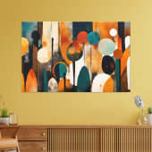 Quadro decorativo abstrato material Canvas Afdruk (Insitu (Woonkamer))