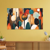 Quadro decorativo abstrato material Canvas Afdruk (Insitu (Woonkamer))