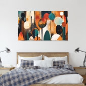 Quadro decorativo abstrato material Canvas Afdruk (Insitu (Slaapkamer))