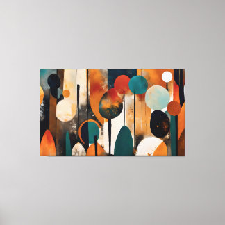 Quadro decorativo abstrato material Canvas Afdruk
