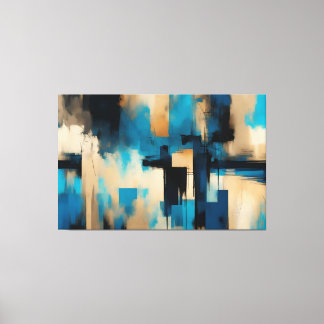 Quadro decorativo abstrato material Canvas Afdruk