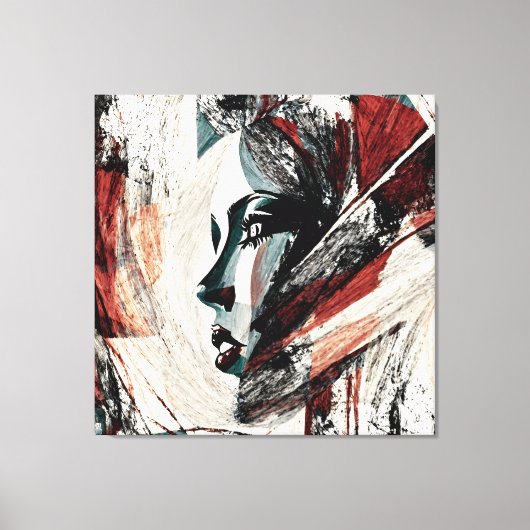Quadro decorativo abstrato material Canvas Afdruk (Voorkant)