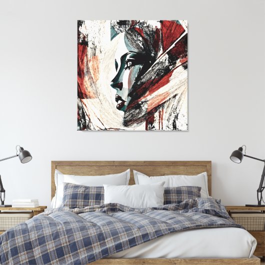 Quadro decorativo abstrato material Canvas Afdruk (Insitu (Slaapkamer))