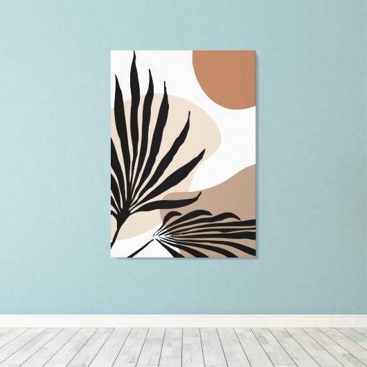 Quadro Decorativo Botânico Canvas Afdruk (Insitu (Houten vloer))