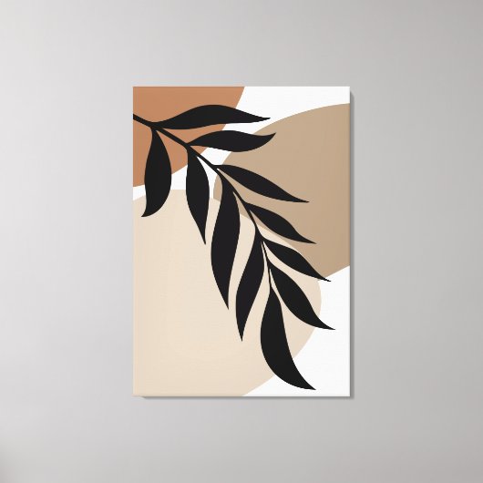 Quadro Decorativo Botânico Canvas Afdruk (Voorkant)