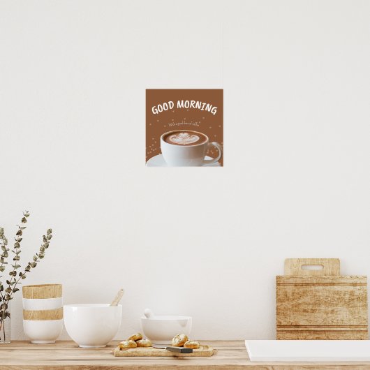 Quadro decorativo café poster (Keuken)