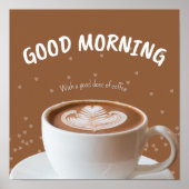 Quadro decorativo café poster (Voorkant)