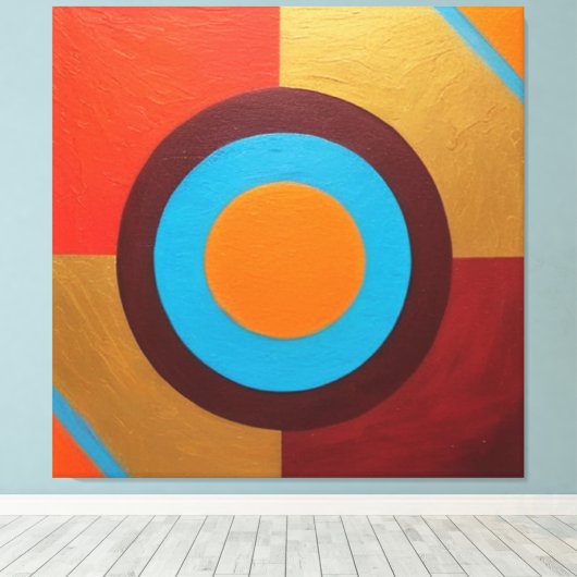 Quadro Decorativo em Canvas O Equilíbrio da Alma (Insitu (Houten vloer))