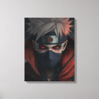 Quadro do Kakashi Hatake  Canvas Afdruk