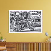 Quadrofenie! Canvas Afdruk (Insitu (Woonkamer))