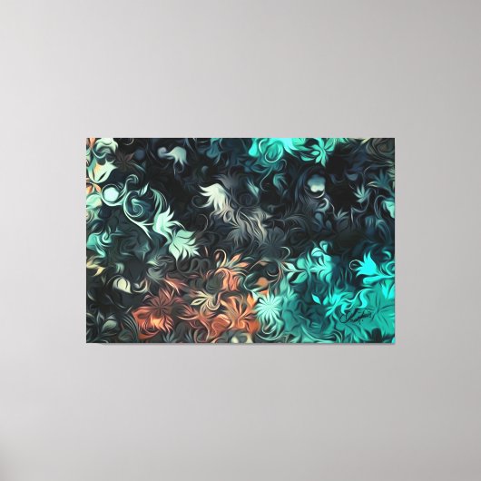 Quadros Abstrato Canvas Onaitsirc Infinity Afdruk (Voorkant)