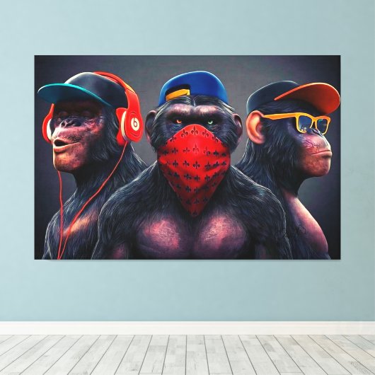 Quadros Canvas Edição Especial Onaitsirc Infinity (Insitu (Houten vloer))