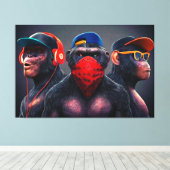 Quadros Canvas Edição Especial Onaitsirc Infinity Afdruk (Insitu (Houten vloer))