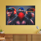 Quadros Canvas Edição Especial Onaitsirc Infinity Afdruk (Insitu (Woonkamer))