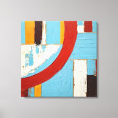 Quadros Decorativos em Canvas A Dança das Ondas (Voorkant)