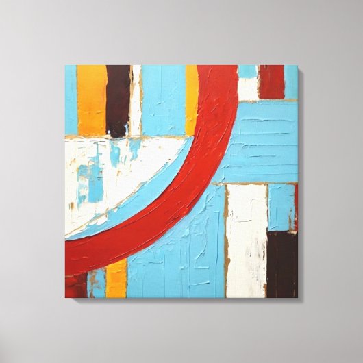 Quadros Decorativos em Canvas A Dança das Ondas Afdruk (Voorkant)