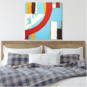 Quadros Decorativos em Canvas A Dança das Ondas Afdruk (Insitu (Slaapkamer))