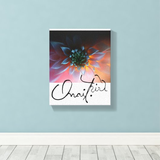 Quadros Edição coleção Onaitsirc Infinity  Canvas Afdruk (Insitu (Houten vloer))