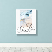 Quadros Edição coleção Onaitsirc Infinity Canvas Afdruk (Insitu (Houten vloer))