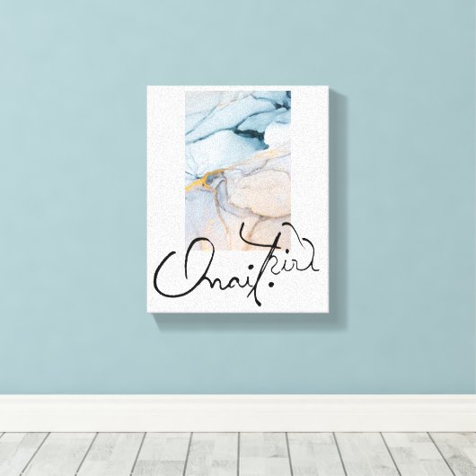 Quadros Edição coleção Onaitsirc Infinity  Canvas Afdruk (Insitu (Houten vloer))