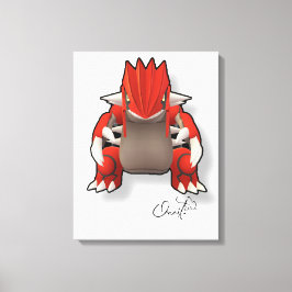 Quadros Relacionados a Pokémon GO. Canvas Afdruk