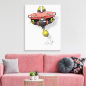 Quadros Relacionados a Pokémon GO. Canvas Afdruk (Insitu (Woonkamer))