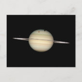 Quadruple Saturn Moon Transit Briefkaart (Voorkant)