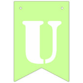 Quadruplet Girl's Boy Bunting Banner (Derde vlag)