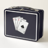 Quadruplets Aces Poker-kaarten bij Poker (Voorkant)