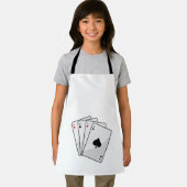 Quadruplets Aces Poker-kaarten bij Poker Schort (Insitu)