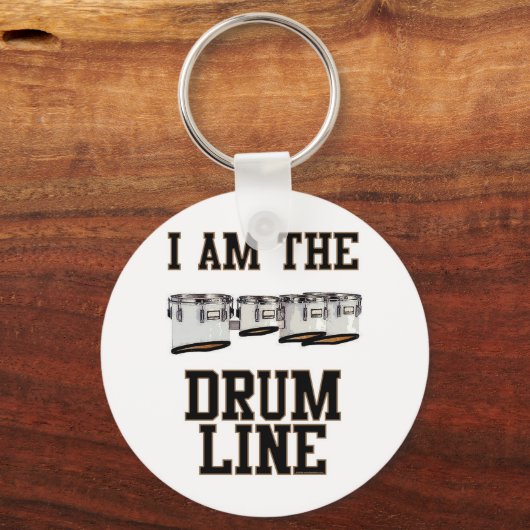 Quads: Ik ben de drumlijn Sleutelhanger (Voorkant)