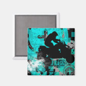 quads. magneet (Voorkant / Achterkant)