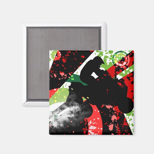 quads. magneet (Voorkant / Achterkant)