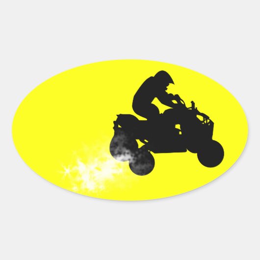 quads. ovale sticker (Voorkant)