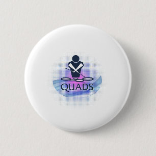 Quads Ronde Button 5,7 Cm