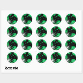 quads. ronde sticker (Vel)
