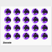 quads. ronde sticker (Vel)