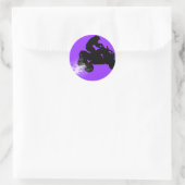 quads. ronde sticker (Tas)