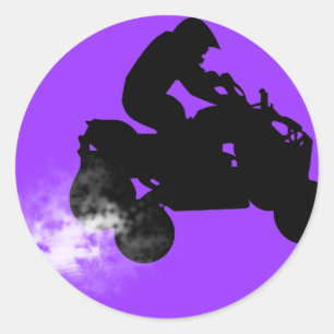quads. ronde sticker