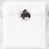 quads. ronde sticker (Tas)