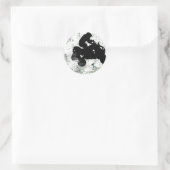 quads. ronde sticker (Tas)