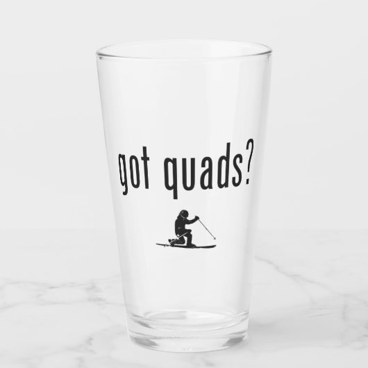 Quads Telemark Skiing Glas (Voorkant)