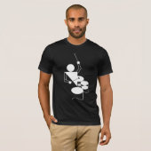 QUADS - Tenor Drums - Nieuw Guert-ontwerp! T-shirt (Voorkant volledig)