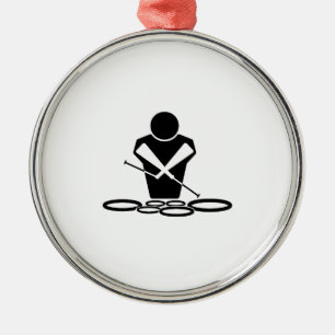Quads - Tenor Drums - Squints Metalen Ornament
