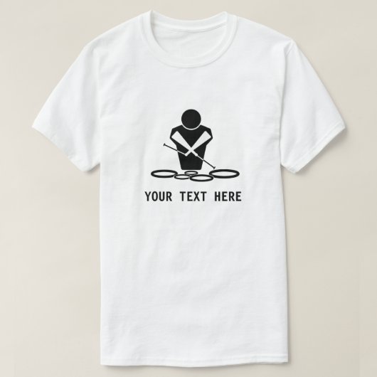 QUADS - TENOREN - QUINTS - DRUMLINE T-SHIRT (Design voorkant)