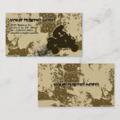 quads : vuil spoor : visitekaartje (Voorkant / Achterkant)