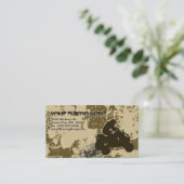 quads : vuil spoor : visitekaartje (Staand voorkant)